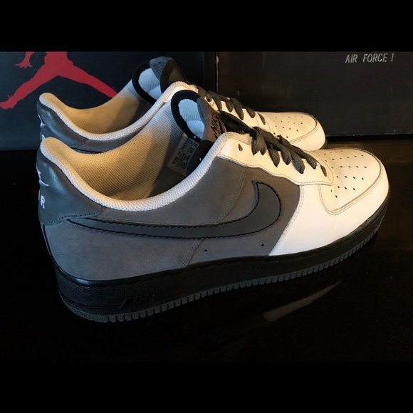 Nike Air Force 1 Premium, Suede grey/white/black. - Picture 3 of 8